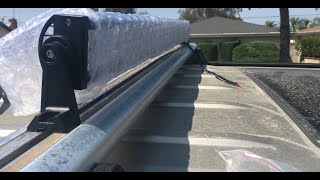 hummer h2 lightbar install