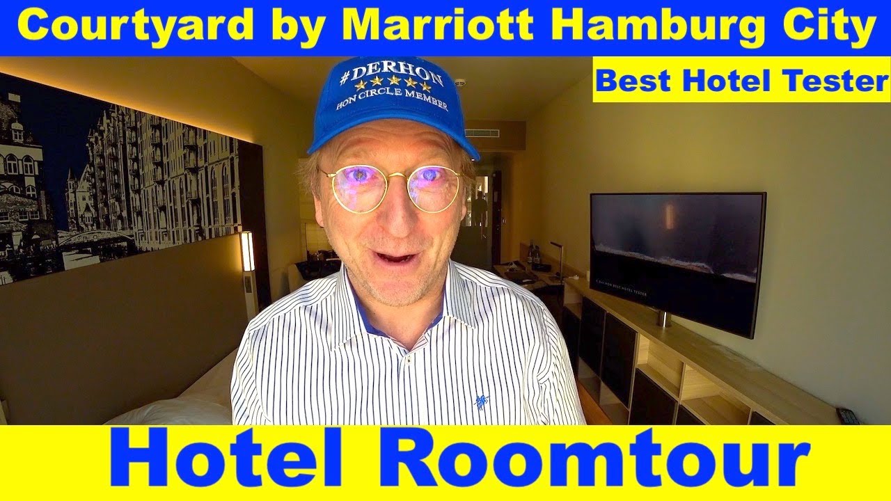 Courtyard by Marriott Hamburg Zentrum City (Tour of Room) The Hotel Inspector 