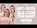 𓂅 ❁˳՚՚ ࣭ | Como fazer o efeito de blur face no Alight Motion ˒ 𓏲୭.