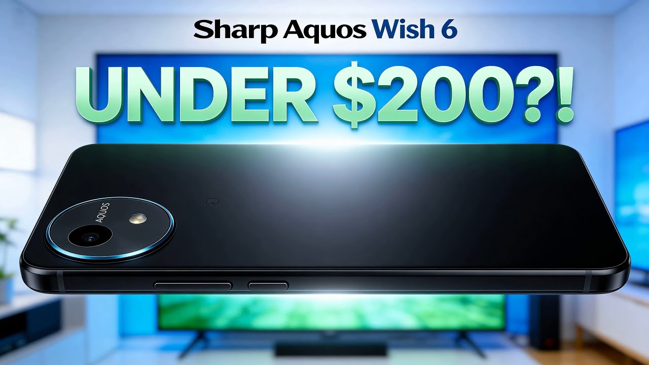 Sharp Aquos Wish 6 — The Best Budget 5G Phone Nobody's Talking
