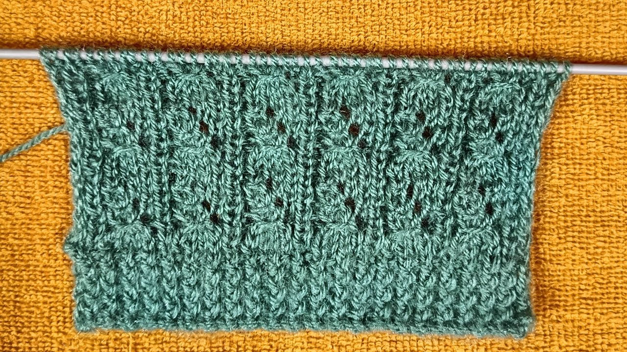 Easy And Beautiful ️ knitting pattern (In Hindi)Knitting Tak 💯 YouTube