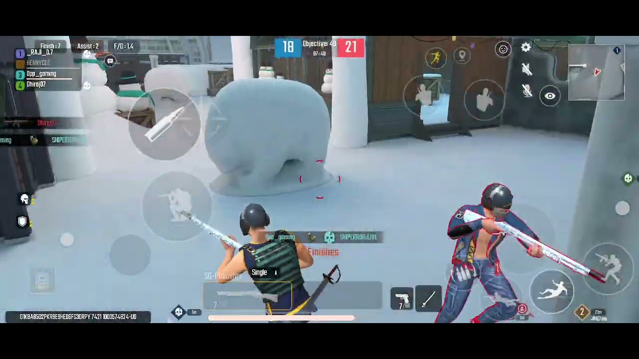 Scarfall TDM snow map headshot gameplay 🤯🚀 