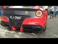 Ferrari GTC4LUSO Sound😍 II Gymkhana Ferrari España - Sevilla,(Alcalá de Guadaira) 14/10/2017
