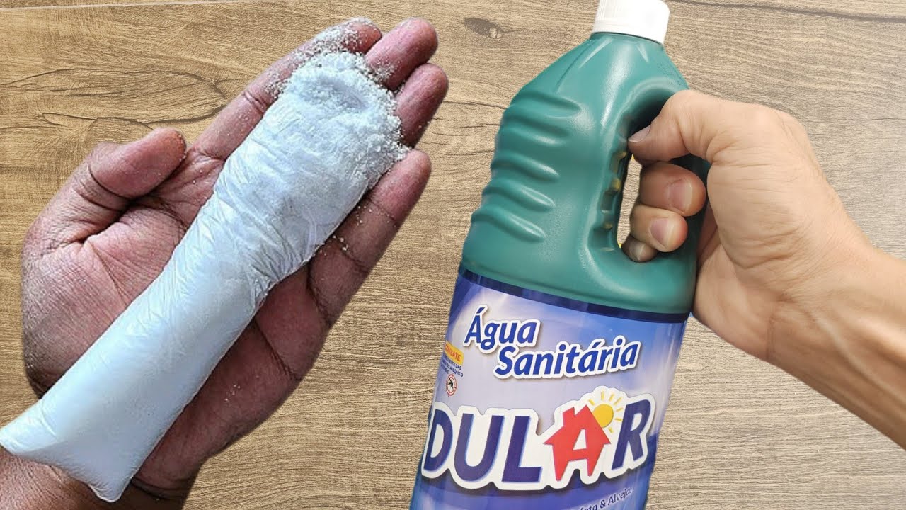 MORRIA E NÃO SABIA É só colocar ÁGUA SANITÁRIA no AÇUCAR e não precisa mais comprar na loja
