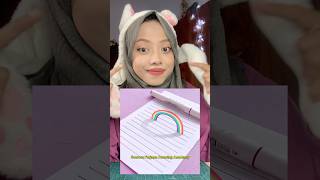 Cara Gambar Pelangi 3D Bisa Berdiri 🌈 Resimi