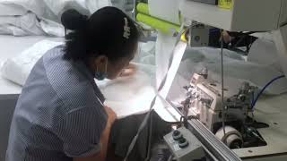 TPET AUTOMATIC BED COVER SEWING MACHINE