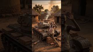 😱Village Boy Built a Massive Brick Tank from Mud &amp; Bricks!#BrickTank #MudTank #VillageCraft