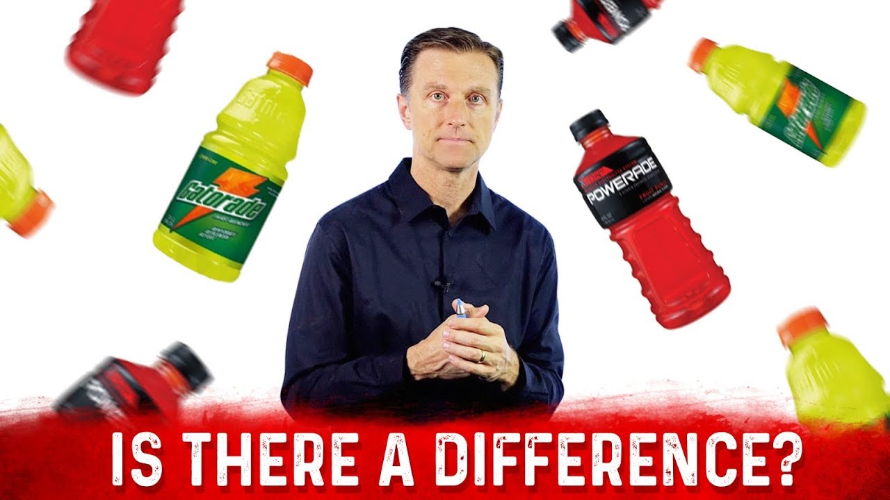 Gatorade Vs Powerade: Which One Is Better For Dehydration – Dr.Berg