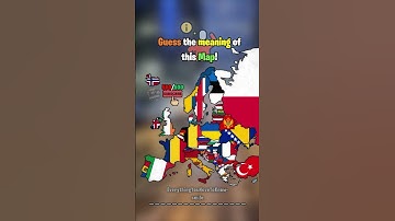 Guess the meaning of this map! 👀🌎 #shorts #map #europe #geography