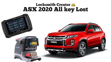 Mitsubishi ASX 2020 All keys Lost program with Lonsdor #locksmithcreator #locksmith #autolocksmith 
