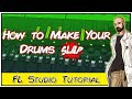 Making a hard trap beat | How to make your drums slap in FL Studio