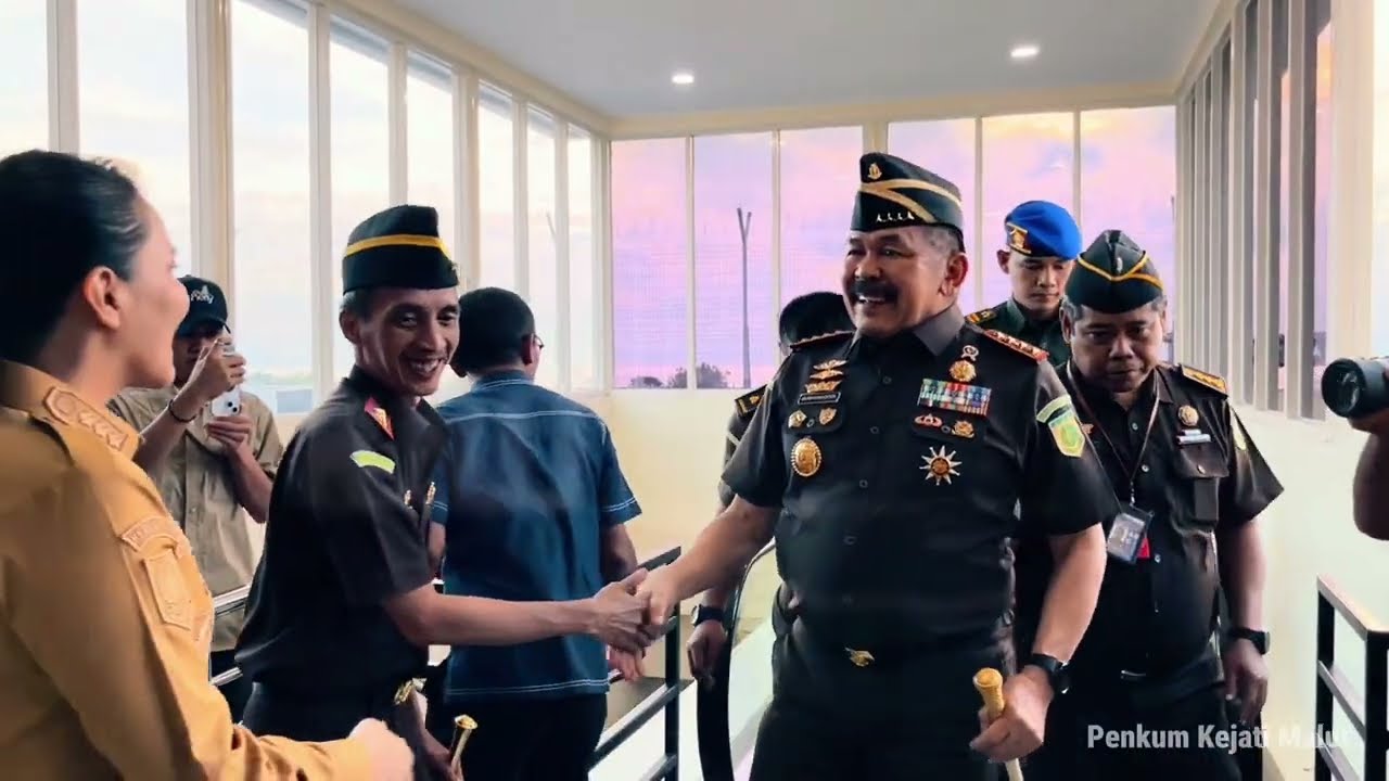 Kunjungan Kerja Jaksa Agung RI Pada Wilayah Hukum Kejaksaan Tinggi Maluku Utara