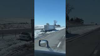 Winter Condition/Truck accident
