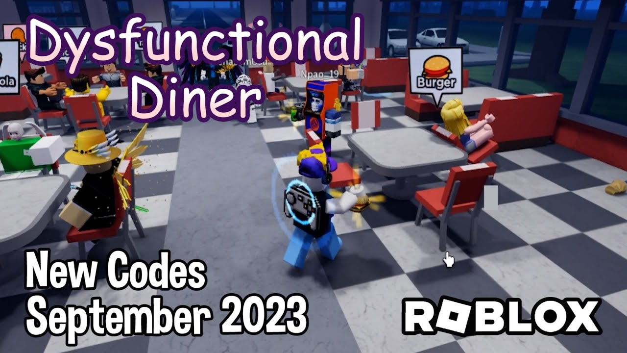 Roblox - Códigos do Dysfunctional Diner (dezembro 2023) - Critical Hits