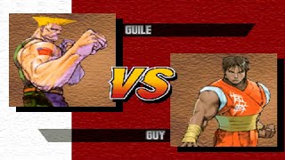STREET FIGHTER | GUILE VS GUY