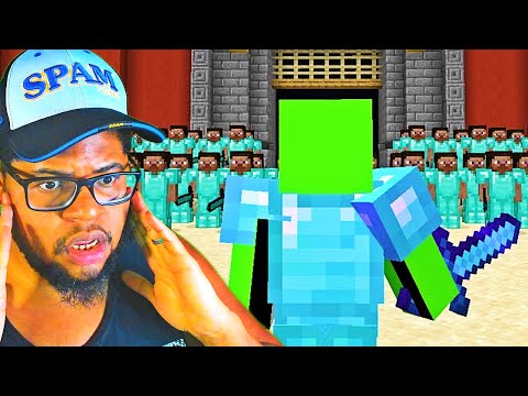 Watching Dream VS 100 Minecraft Players!