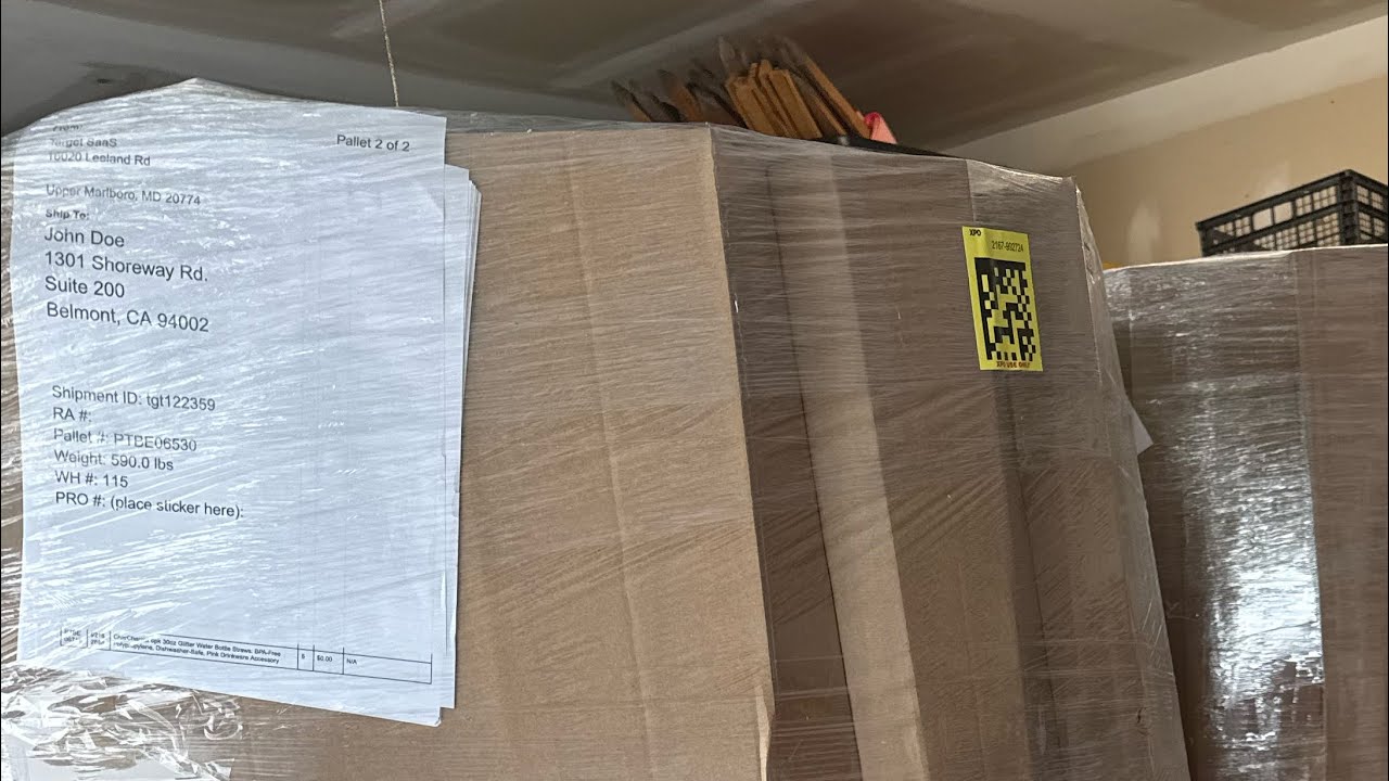 Part #2 Start of Pallet Unboxing - YouTube