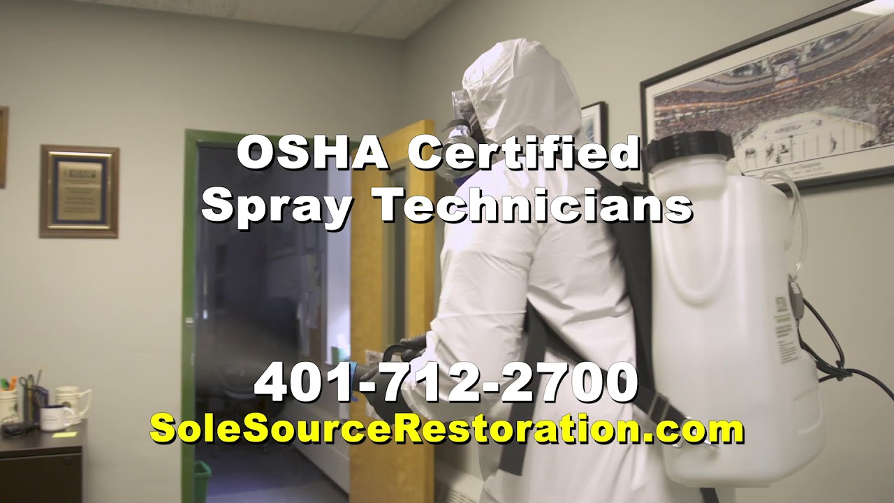 Sole Source Restoration Disinfectant Program YouTube