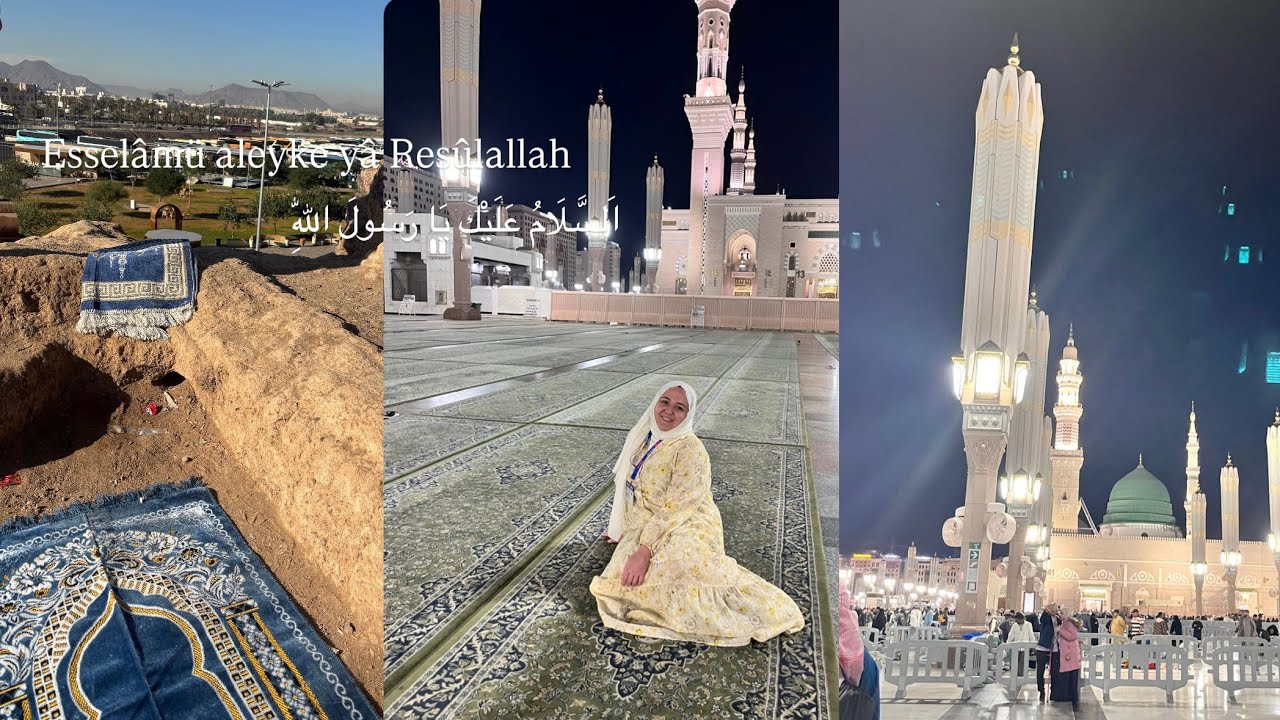 Medine’de 3 Gün 🕌 Suudi Arabistan 🇸🇦 #medine #medinah #medina #yeşilkubbe #ravza #medinevlog 