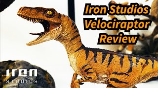 Iron Studios 1/10 Velociraptor Deluxe from The Lost World Jurassic