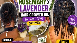 Use this  Rosemary x lavender  Hairgrowth oil for massive growth ✨  screenshot 2