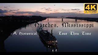 Natchez, Mississippi A Historical Tour Thru Time Cinematic Aerial Travel Film 4K