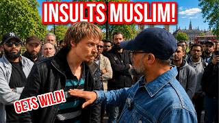 Insults Muslim! Gets Wild! Hashim Vs Christian | Speakers Corner | Hyde Park
