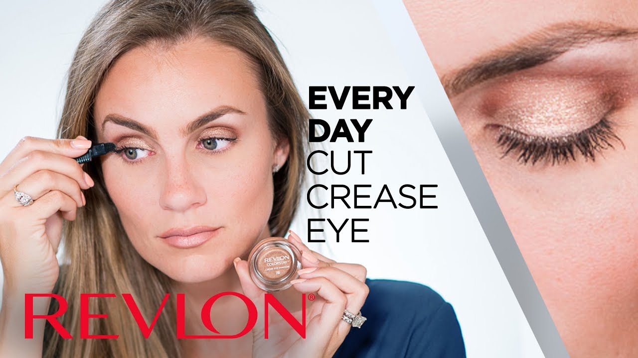 Everyday Cut Crease Eye Shadow Tutorial With Angela Lanter Revlon