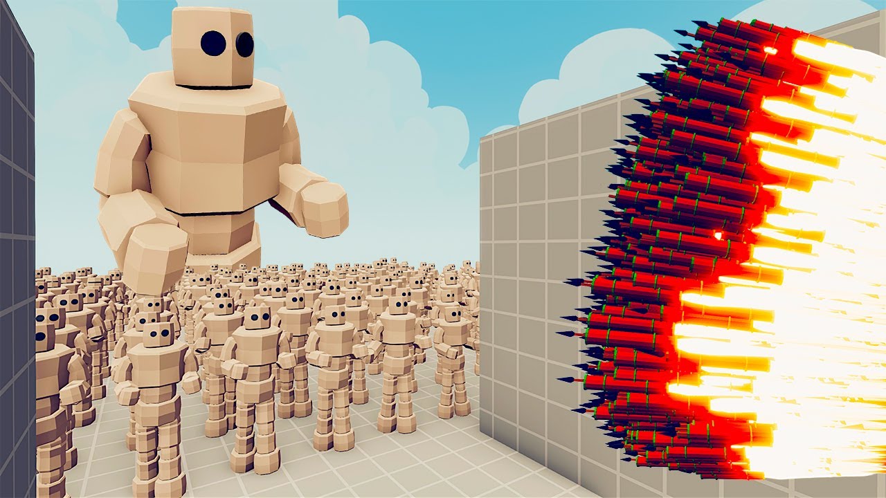 100x MARSHMALLOW + 1x GIANT vs 1x EVERY GOD   Totally Accurate Battle Simulator TABS