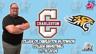 Charleston vs Towson 1/15/26 Free College Basketball Picks and Predictions | NCAAB Pick
