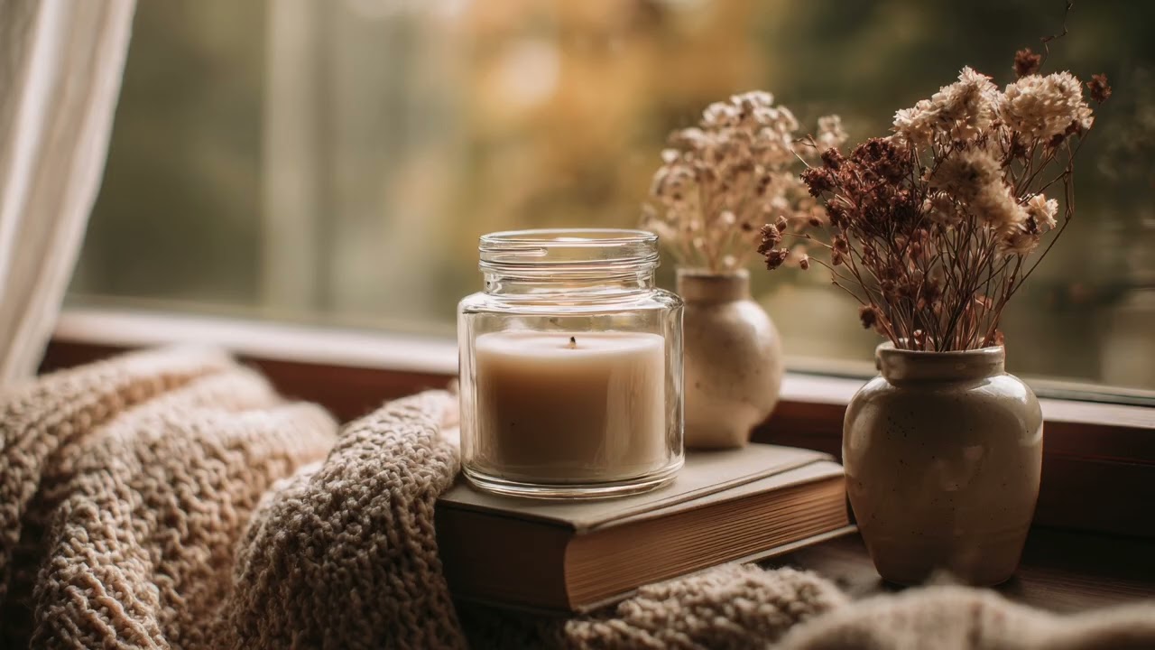 Cozy Winter Jazz 🎷 Soft Sax & Candlelight Ambience | EchoVibes