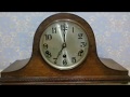 старинные настольные часы с боем Kienzle