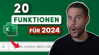 : 20 Excel Funktionen die JEDER k"onnen sollte