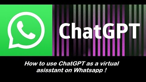 How to use ChatGPT as a virtual assistant on WhatsApp !