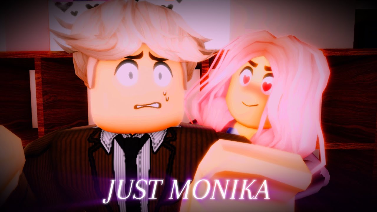 ROBLOX DDLC ANIMATION - 🎵"JUST MONIKA"🎵 - YouTube