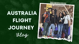 Australia Flight journey | Vishnu Groovi | Divya Menon | Bhagyaraj | Anna Prasad