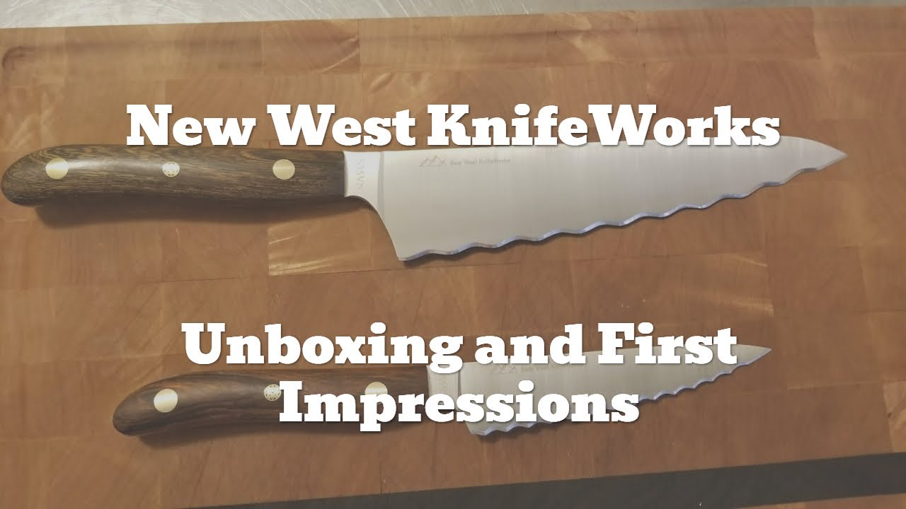 New West KnifeWorks Unboxing and First Impressions - YouTube