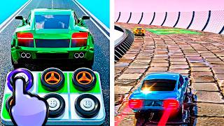 Real Super Car Master 3D - Impossible Stunt Car Super Race 3D - iOS Android GamePlay #7 screenshot 5