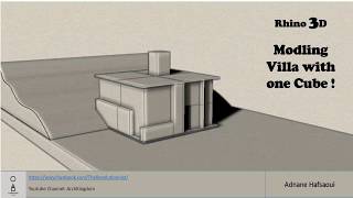 Modeling house with One Cube, Rhino 3D? screenshot 1