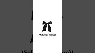 Aesthetic username for you! #coquette #hellokitty #bow