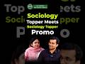 All India Sociology Topper Neelesh Goyal Podcast Promo|R.C.Reddy IAS Study Circle