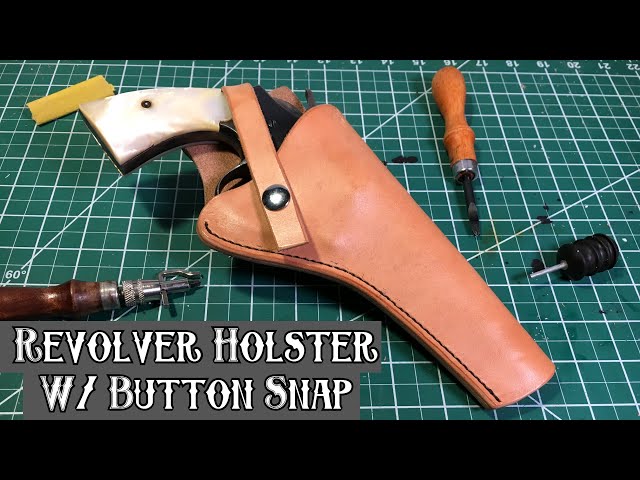 How to make a Leather Revolver Holster - CTG 32 Long - YouTube how-to-make-a-leather-revolver-holster-ctg-32-long-youtube