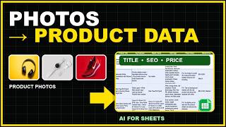 Turn Product Photos into a Product Catalog in Google Sheets with AI