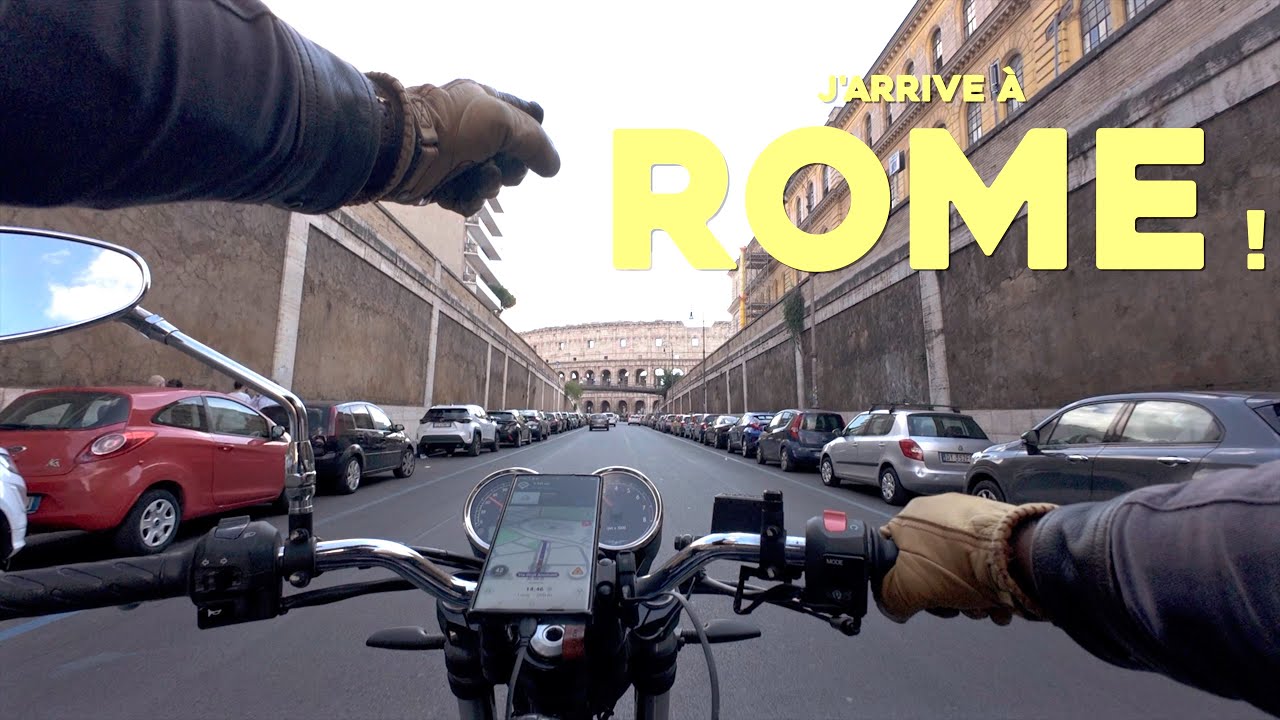J'arrive à Rome après 1800 km ⎪ Road Trip vers l'Italie ép. 6
