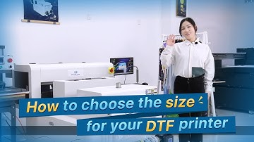 How to choose the size for your DTF printer