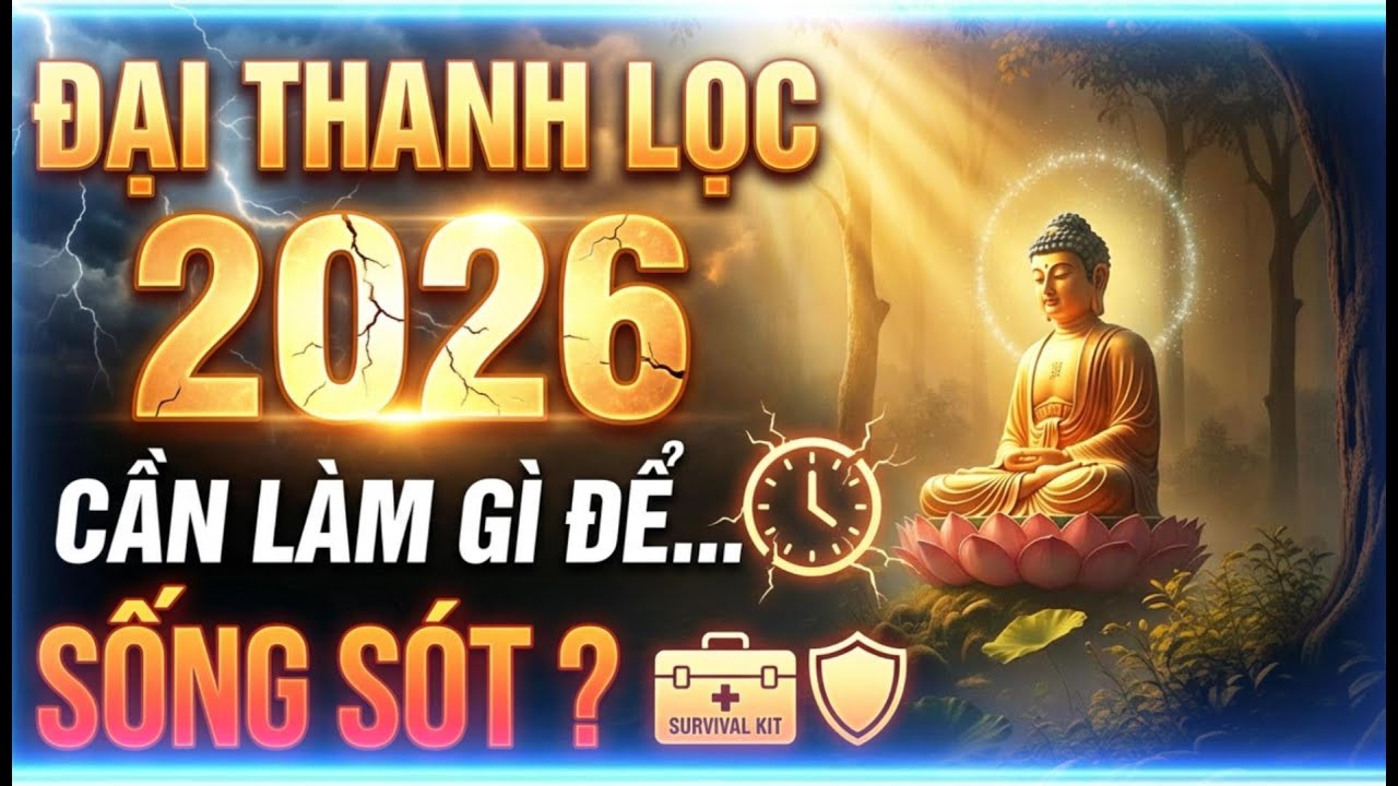 ⚠️ĐẠI THANH LỌC 2026: Cần Làm Gì Để Sống Sót? Bí Mật Tỉnh Thức Giữa Thời Loạn🔥