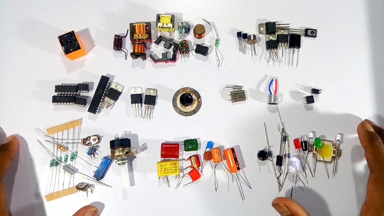 Electronic components tutorials with symbols ,how, why, & where to used