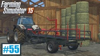 Czas na belowanie siana (Farming Simulator 15 #55), gameplay pl