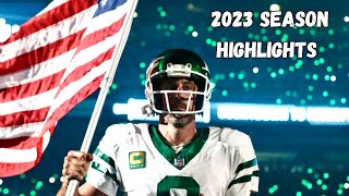Aaron Rodgers Full 2023 Season Highlights (New York Jets)