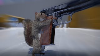 Squirrel with a Gun (Unreal Engine 5 Groom progress)